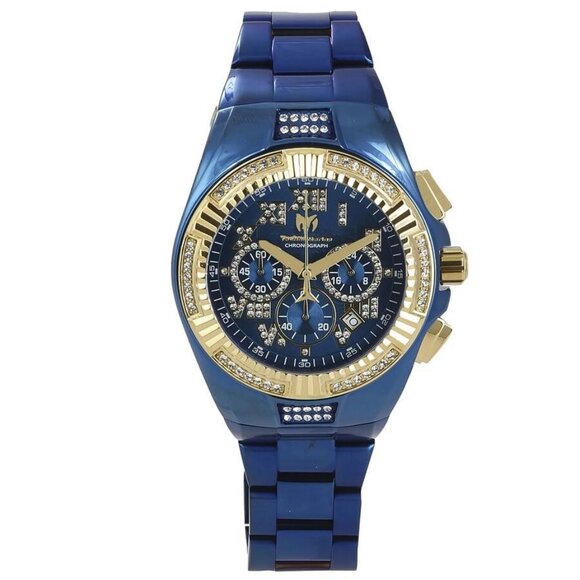 FX03739B NWT Technomarine Fashion Men's Quartz Steel Authentic Watch - Picture 1 of 3